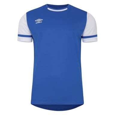 Umbro Heren Cavelle Jersey T-Shirt (Koningsblauw/Briljant Wit)