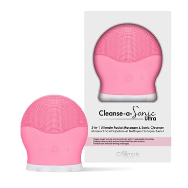 skinChemists Cleanse-A-Sonic Ultra Pink for Dullness, Dryness