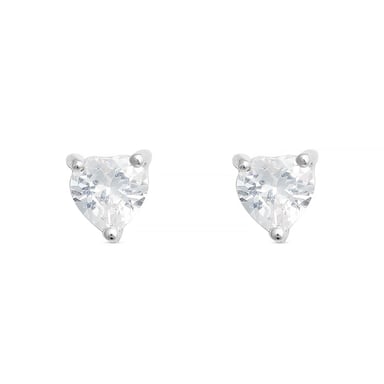 Luxenter eqoyi-örhängen i 925 sterlingsilver och rodiumpläterade zirkoner