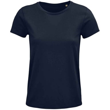 SOLS Womens/Ladies Crusader T-Shirt (French Navy)