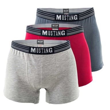 Mustang Retroshorts True Denim 3Er Pack Boxer Shorts