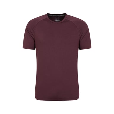 Mountain Warehouse Mens Agra Melange T-Shirt (Dark Purple)