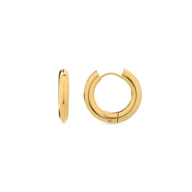 Luxenter Amyck earrings finished in 18k yellow gold