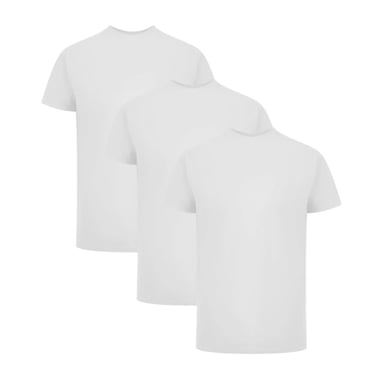 Palm Angels Tri-Pack Tonal Classic Logo Witte T-Shirts