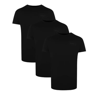 Palm Angels Tri-Pack Tonal Classic Logo Zwarte T-Shirts