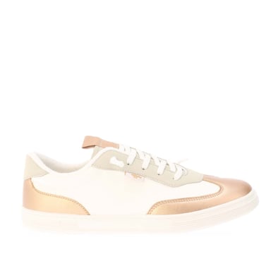 Women's Rocket Dog Zap Trainers in White gold