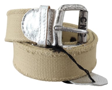 Costume National Belt Casual Canvas Leather