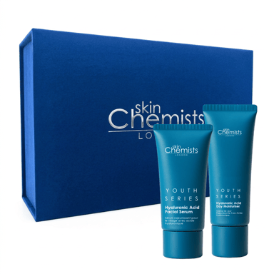 skinChemists Anti-Ageing Hyaluronic Hydration Routine for Dryness, Fine Lines, Wrinkles