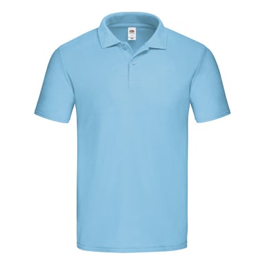 Fruit of the Loom Mens Original Polo Shirt (Sky Blue)