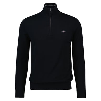 Gant Classic Cotton Half Zip Knitted Jumper