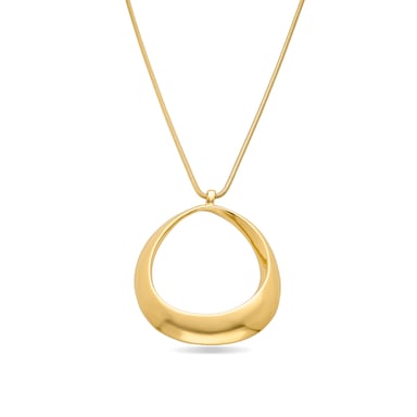 Luxenter Mei necklace in 18k yellow gold finish