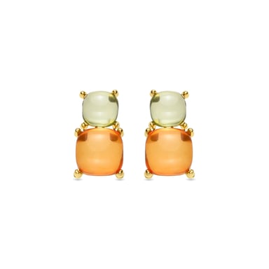 Luxenter Tosab earrings finished in 18k yellow gold