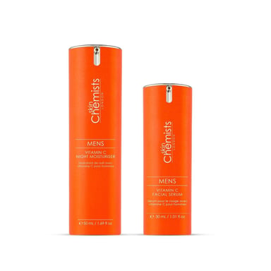 skinChemists Anti-Ageing Men's Vitamin C Good Night Sleep for Acne, Blemishes, Large Pores, Brightening