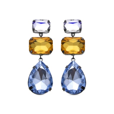 Luxenter Ifar earrings finished in 18k yellow gold