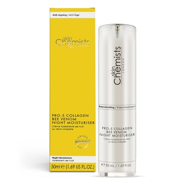 skinChemists Pro5 Collagen Bee Venom Night Moisturizer 50ml