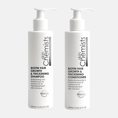 skinChemists Biotin Hair Essential Duo Set for Thinning Hair, Strengthening