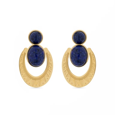 Earrings Luxenter Euwil 18k gold finish