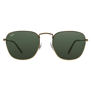 Ray-Ban Vierkant Unisex Goud G-15 Groen RB3857 Frank