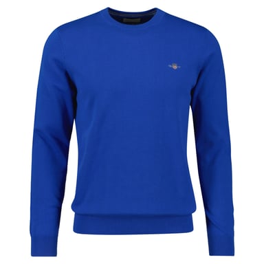 Gant Classic Cotton C-Neck Knitted Jumper