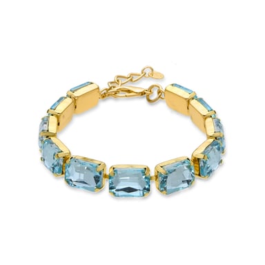 Luxenter Ankek bracelet finished in 18k yellow gold