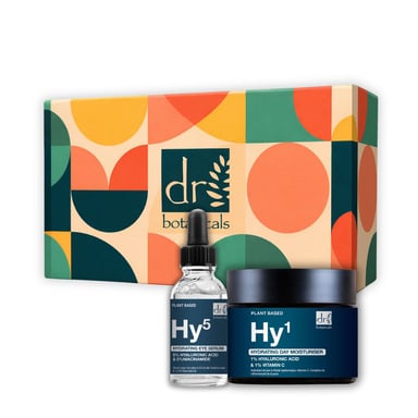 Dr. Botanicals Anti-aging dagcrème en oogserumset met hyaluronzuur