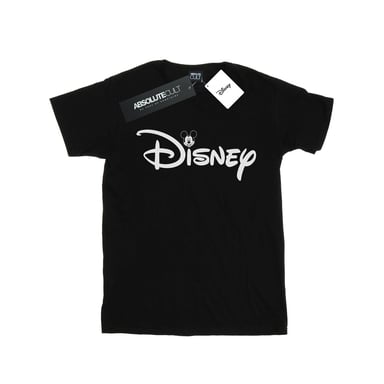 Disney Boys Mickey Mouse Head Logo T-Shirt (Black)