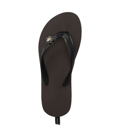 Mondriaan Switch Mid Heel Flip Flop coffee
