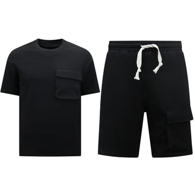 Top-Star Ribbed oversized zomerset set