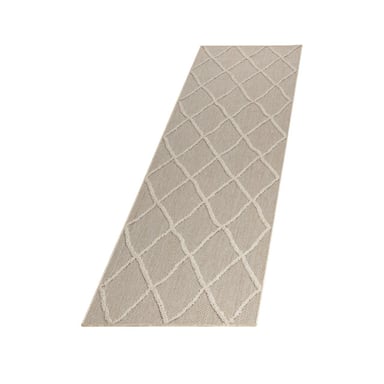 Muratap Natur vloerkleed lykia buitenkleed sisal laagpolig indoor en outdoor 80x250 cm