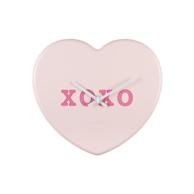 Karlsson wandklok heart candy zacht