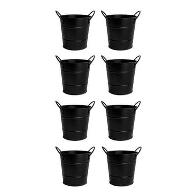 Krumble Friet emmertje metaal - set van 8