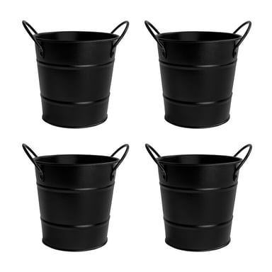 Krumble Friet emmertje metaal - set van 4