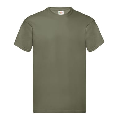 Fruit of the Loom Unisex Adult Original Cotton T-Shirt (Classic Olive)