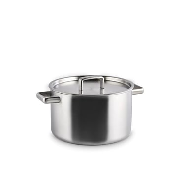 Habonne King soeppan 24 cm rvs met deksel
