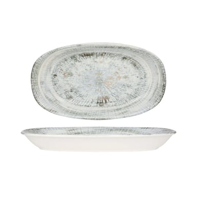 Bonna Serveerschaal odette porselein 34x19 cm set van 2