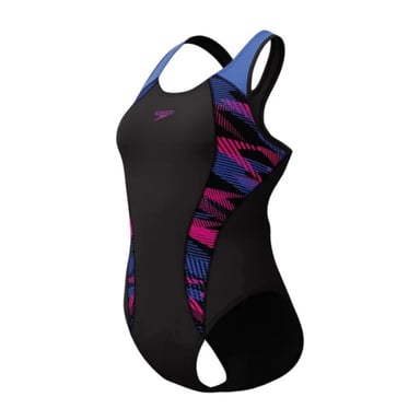 Women's Speedo Plmt Pt Lnbk in ZBPlcmnt SBlk