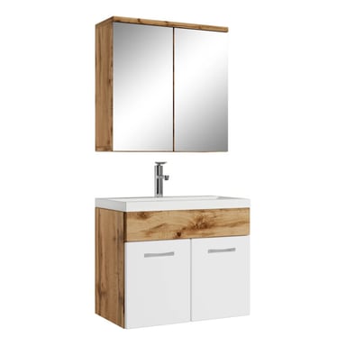 Badplaats Badkamermeubel set montreal 01 60 cm met hooogglans wit -