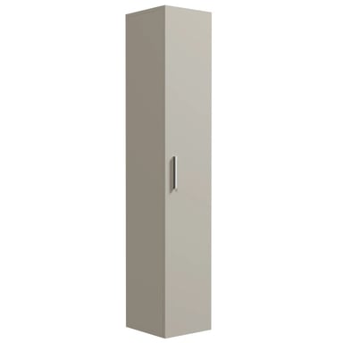 Badplaats Badkamerkast pluto 30 x 30 x 150 cm beige hangende kolomkast hoog