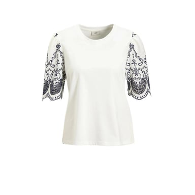 Jacqueline de Yong Oma broderie anglaise top