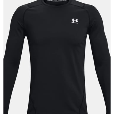 Under Armour ua cg armour fitted crew-blk -