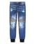 Donkerblauw