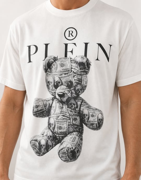 T-Shirt Med Rund Hals Och Kort Ärm Skull - Image 3
