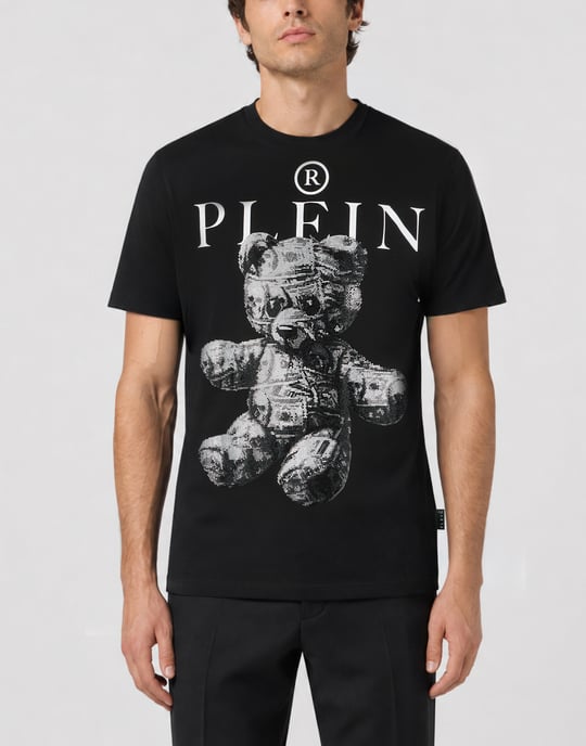 T-Shirt Med Rund Hals Och Kort Ärm Teddy - Image 2
