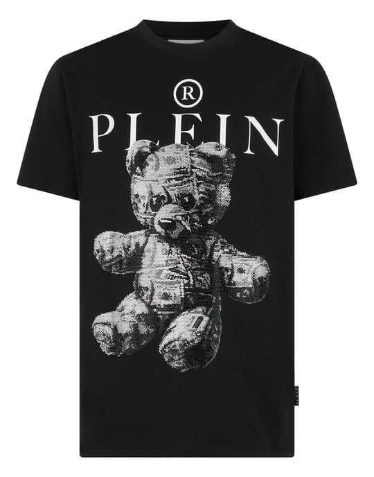 T-Shirt Med Rund Hals Och Kort Ärm Teddy - Image 1