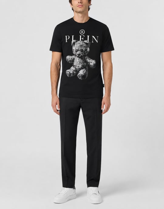 T-Shirt Med Rund Hals Och Kort Ärm Teddy - Image 4
