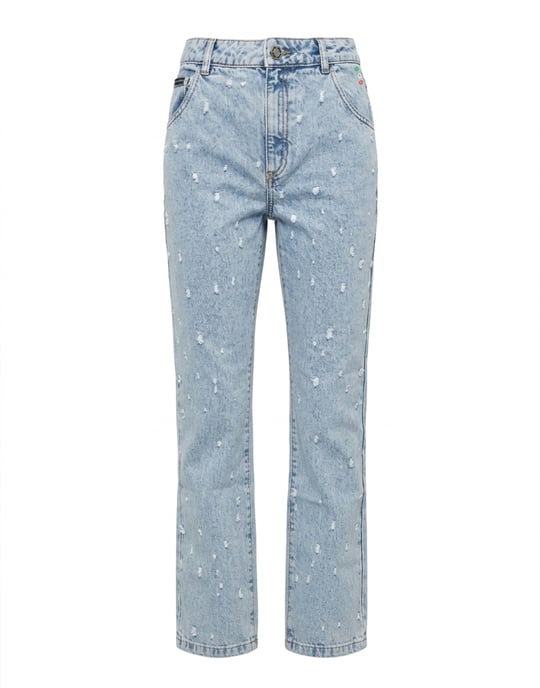 Jeans Med Raka Ben - Image 1