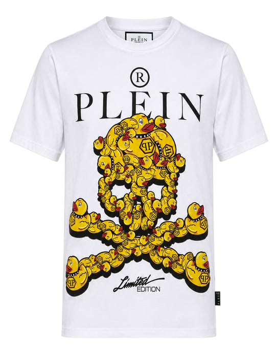 T-Shirt Med Rund Hals Och Kort Ärm Skull - Image 1
