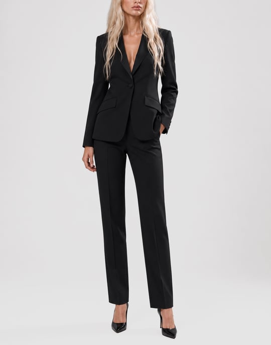 Single Breasted Fit Blazer Skull - Image 4