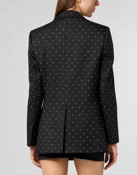 Boyfriend Fit Blazer Crystal Strass - Image 4