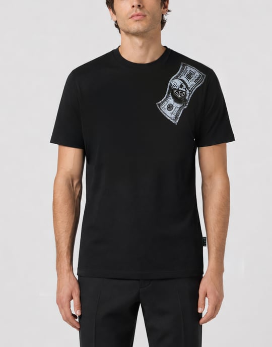 T-Shirt Med Rund Hals Och Kort Ärm Skull - Image 2